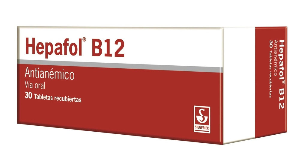 HEPAFOL B12 X 30 TAB SIEGFRIED