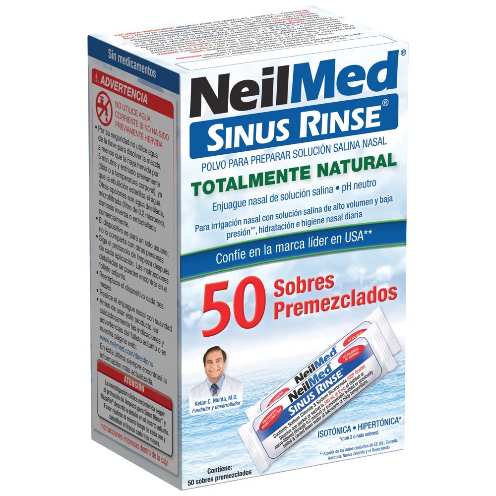 NEILMED SINUS RINSE 50 PREMIXED PACK