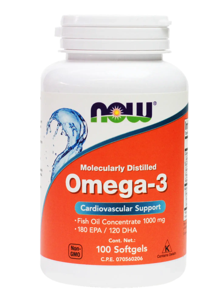 OMEGA 3 1000MG  X 100 CAPS NOW