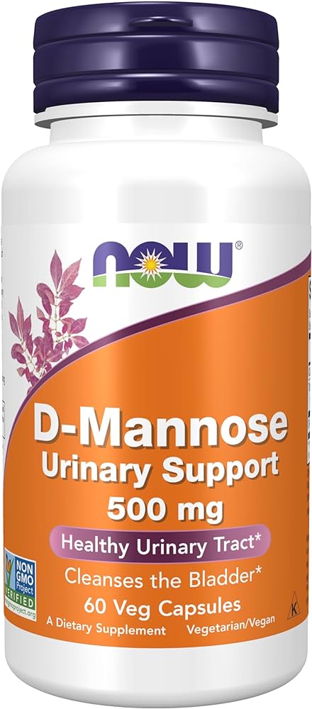 D-MANNOSE 500MG X 60CAPS NOW