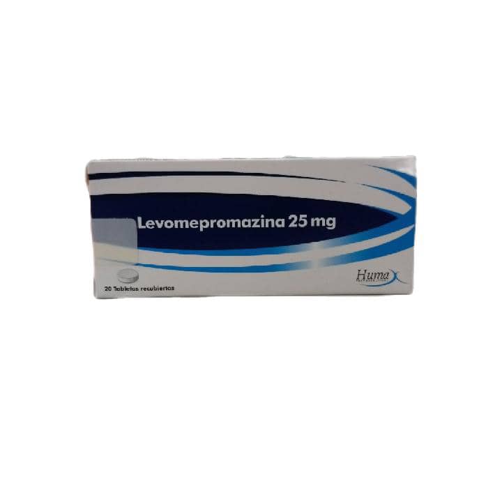 LEVOMEPROMAZINA 25MG X 20 COMP. HUMA