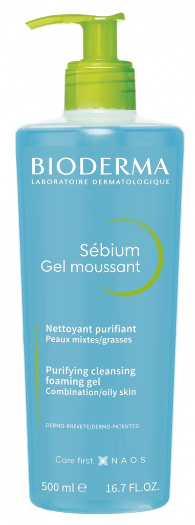 SEBIUM GEL MOUSSANT 500ML BIODERMA