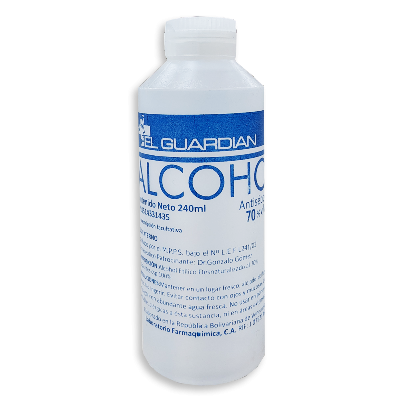 ALCOHOL 70% 240ml GUARDIAN