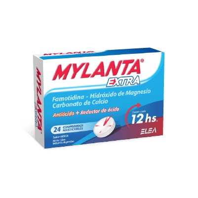 MYLANTA EXTRA 12HS. X 24 COMP. MASTICABLES ELEA