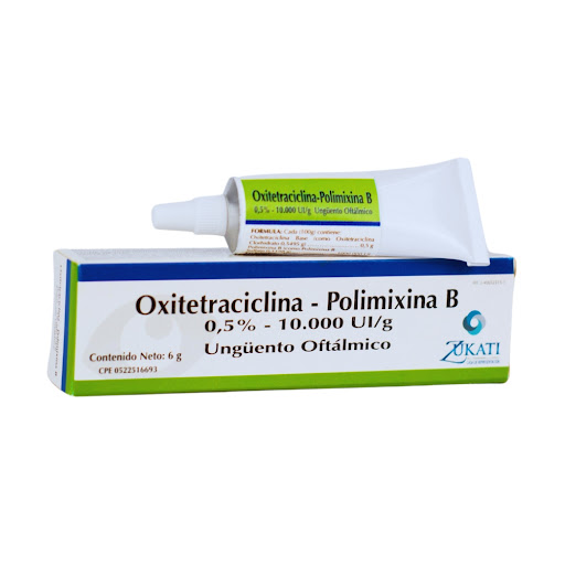 OXITETRACICLINA - POLIMIXINA B 0,5%/10.000UI/G UNGUENTO OFTALMICO 6G