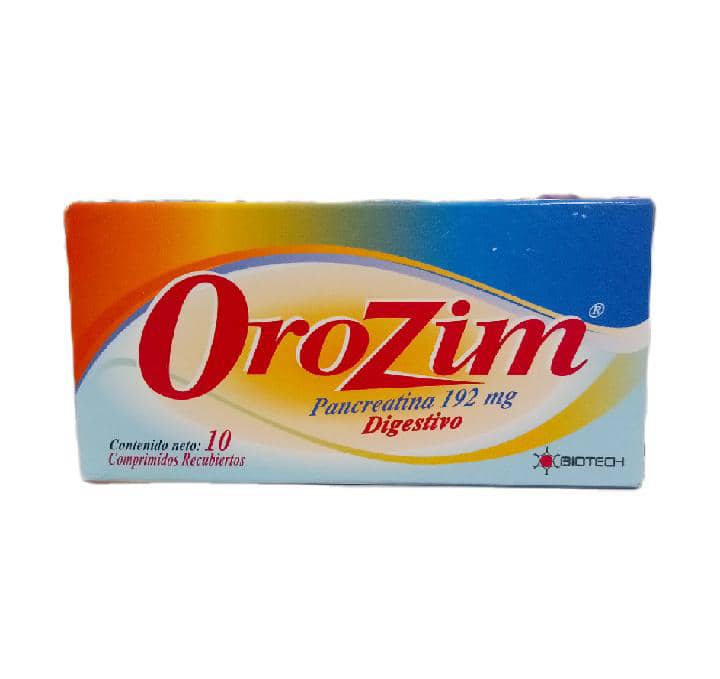 OROZIM 192MG 10COMP BIOTECH