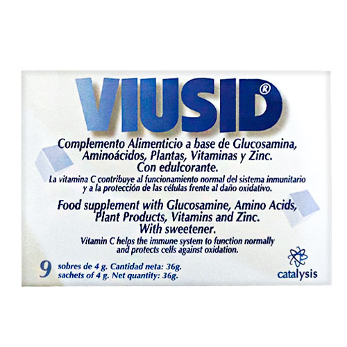 VIUSID X 9 SOBRES 4G CADA UNO CATALYSIS