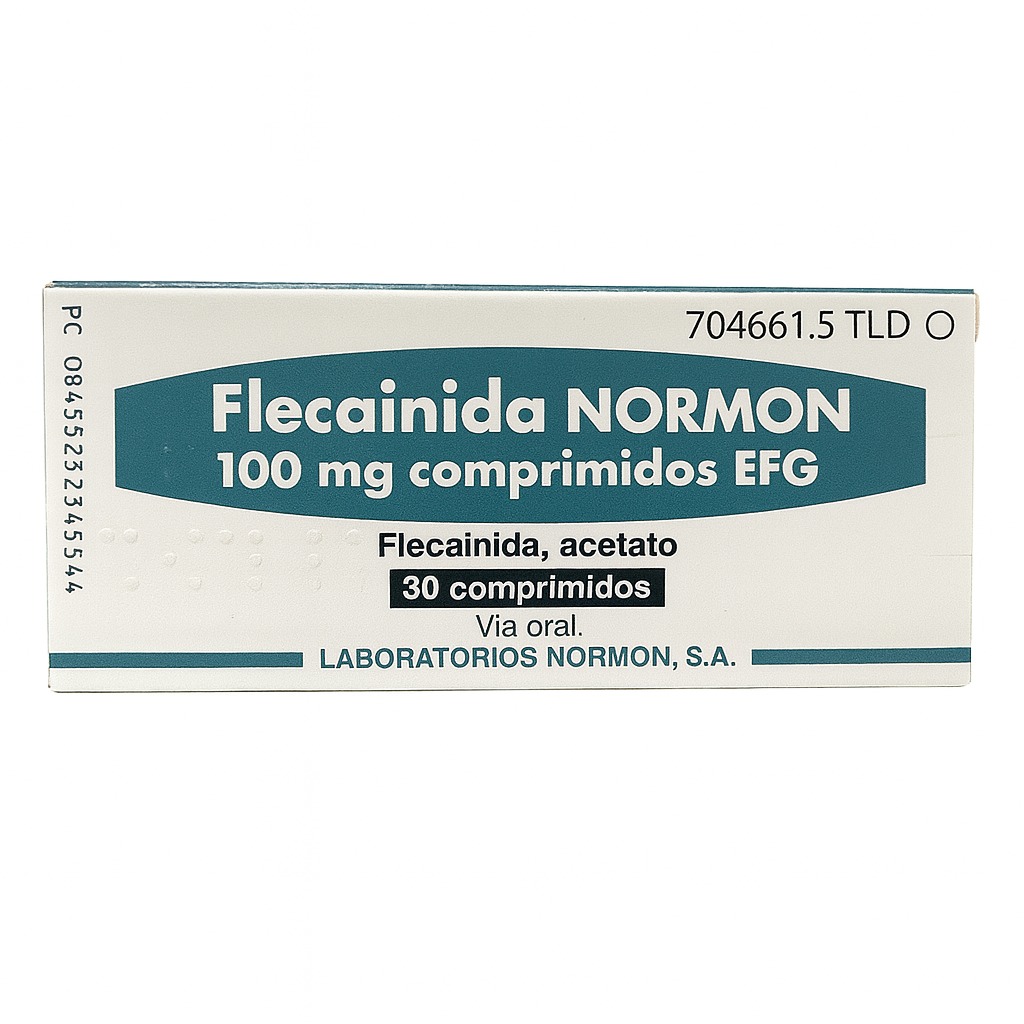 FLECAINIDA 100MG X 30 COMP. LAB. NORMON, S.A
