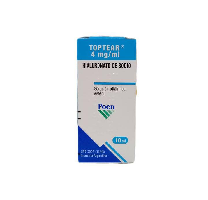 TOPTEAR 4MG/ML 10ML POEN