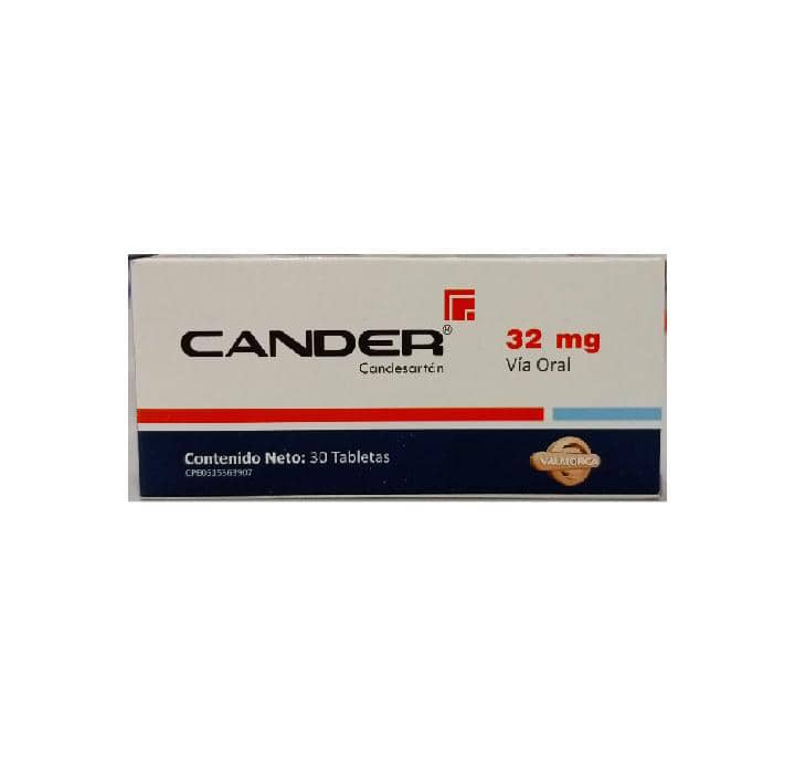 CANDER 32 MG 30 TAB VALMORCA