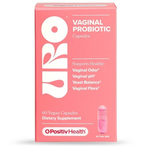 URO VAGINAL PROBIOTIC X 60 CAPS OPOSITIV HEALTH