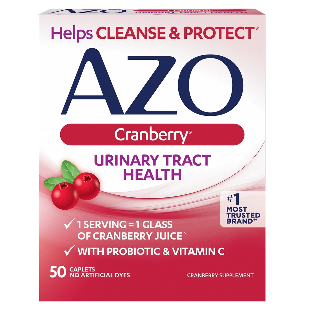 AZO CRANBERRY URINARY TRACT HEALTH X 50 CAPS