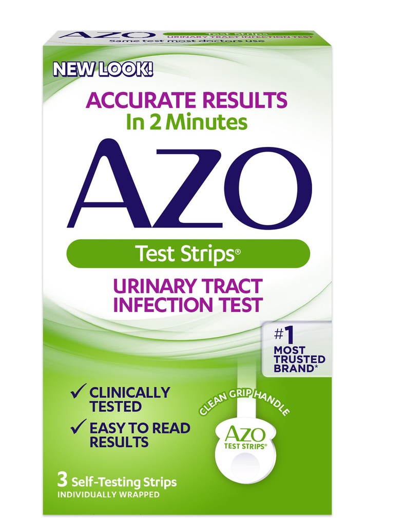 AZO TEST DE ORINA. 3 PRUEBAS
