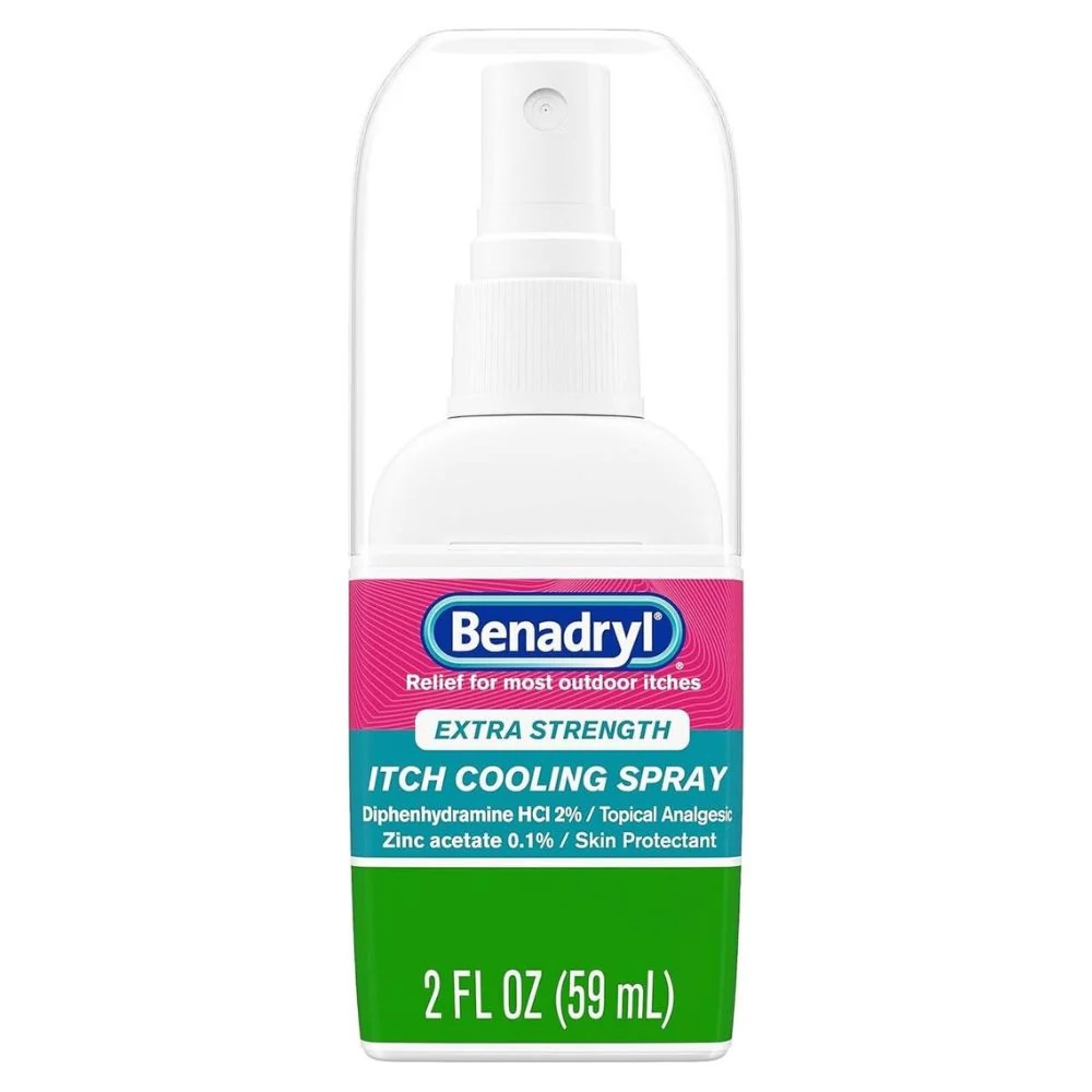 BENADRYL EXTRA STRENGTH ITCH COOLING SPRAY 59ML