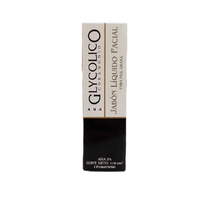 JABON LIQUIDO FACIAL PARA PIEL GRASA 110ML GLYCOLICO