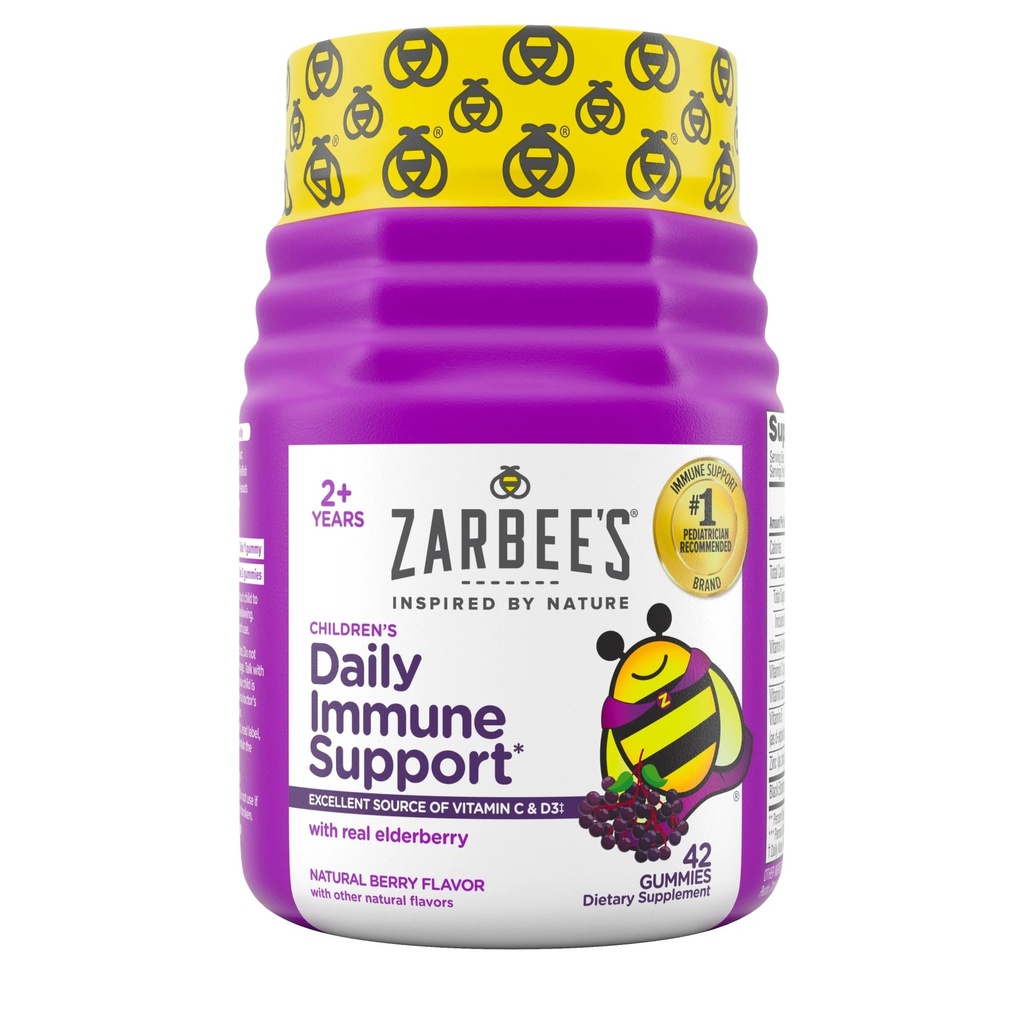 ZARBEES CHILDRENS DAILY IMMNUNE SUPPORT +2  42 GUMMIES