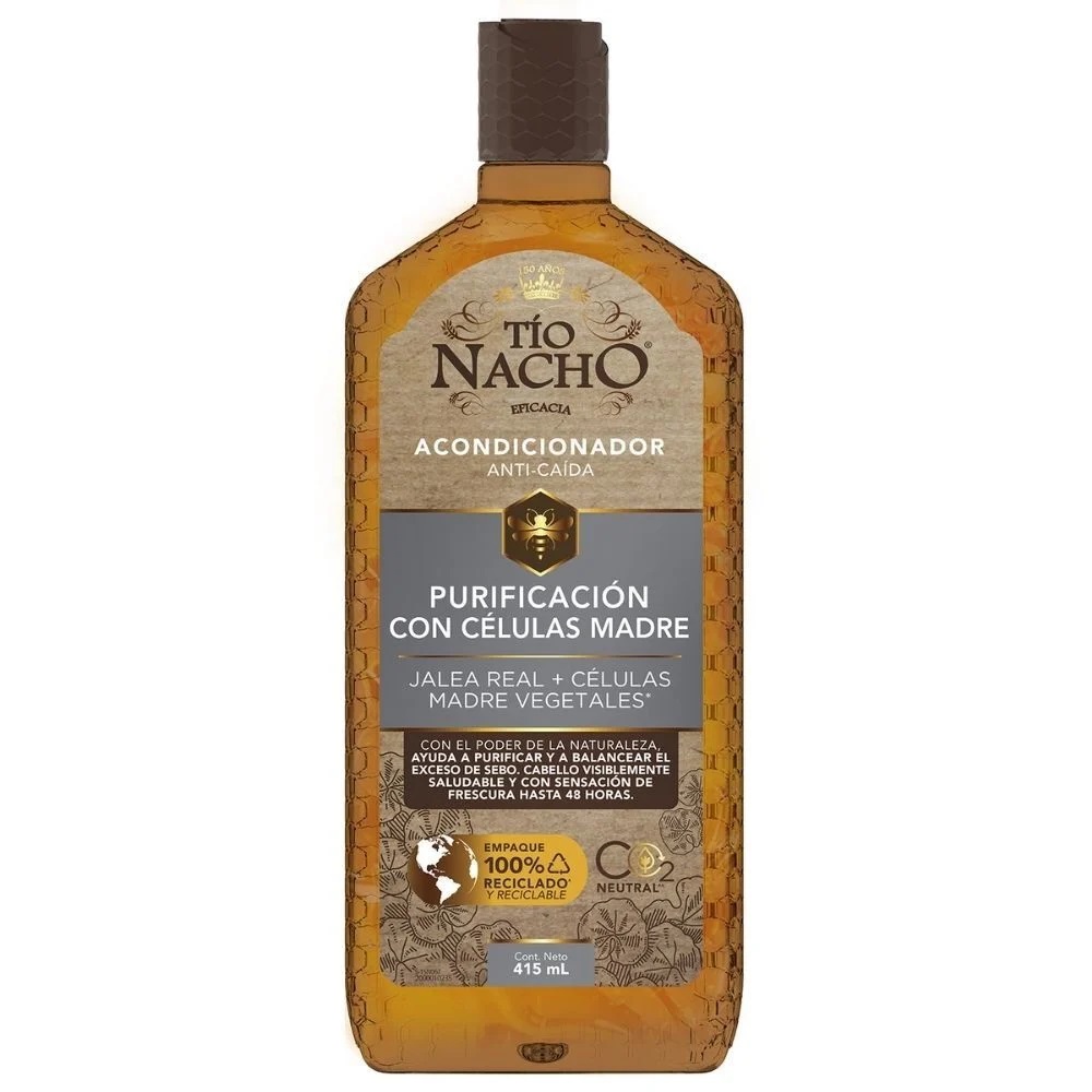 TIO NACHO ACONDICIONADOR ANTI-CAIDA PURIFICACION CON CELULAS MADRES 415ML