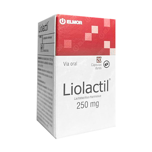 LIOLACTICIL 250MG X 20 CAPS ELMOR