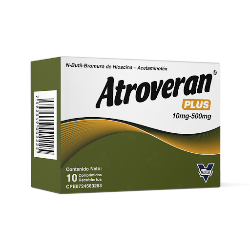ATROVERAN PLUS 10/500MG X 10TAB VARGAS