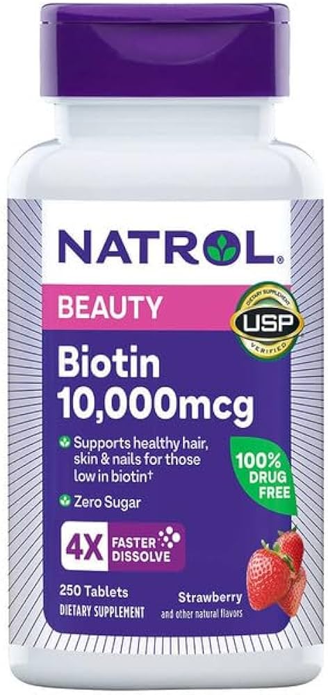BIOTIN BEAUTY 10000 MCG 250 TAB NATROL