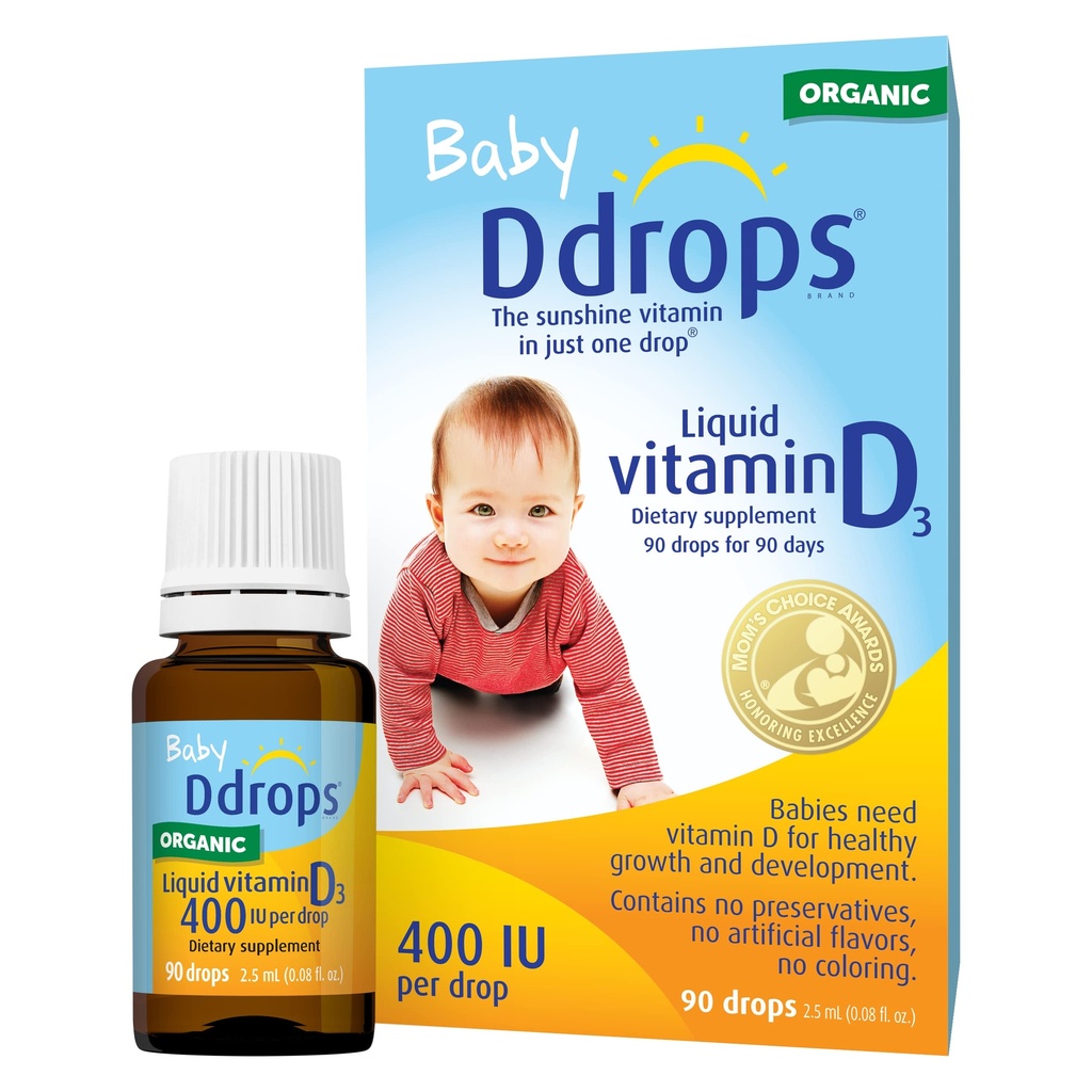 BABY DDROPS VITAMINA D3 400IU X 60 DROPS 1.7ML