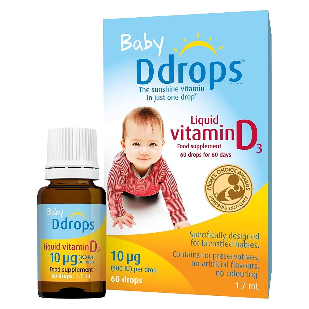 BABY DDROPS VITAMINA D3 400IU X 60 DROPS 1.7ML