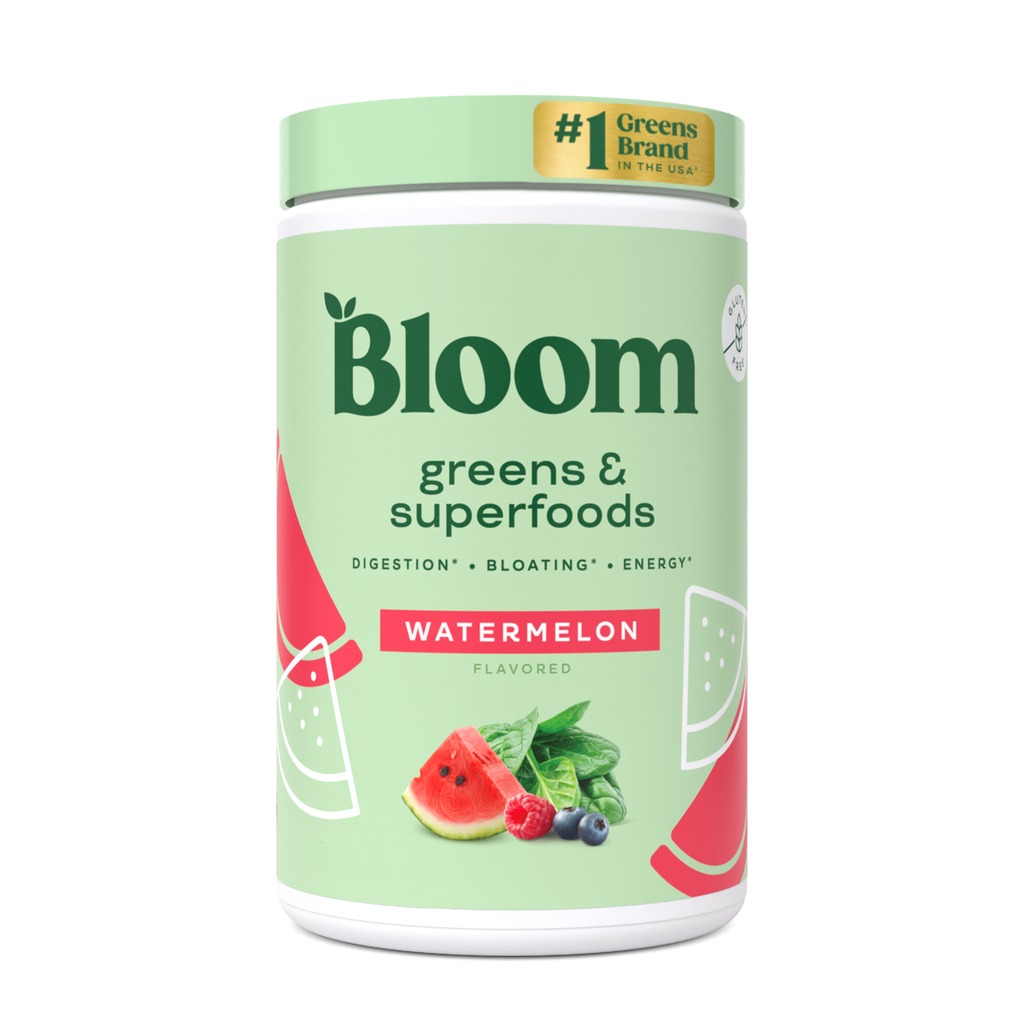 BLOOM NUTRITION GREEN AND SUPERFOODS WATERMELON X 25 SERVINGS 142G