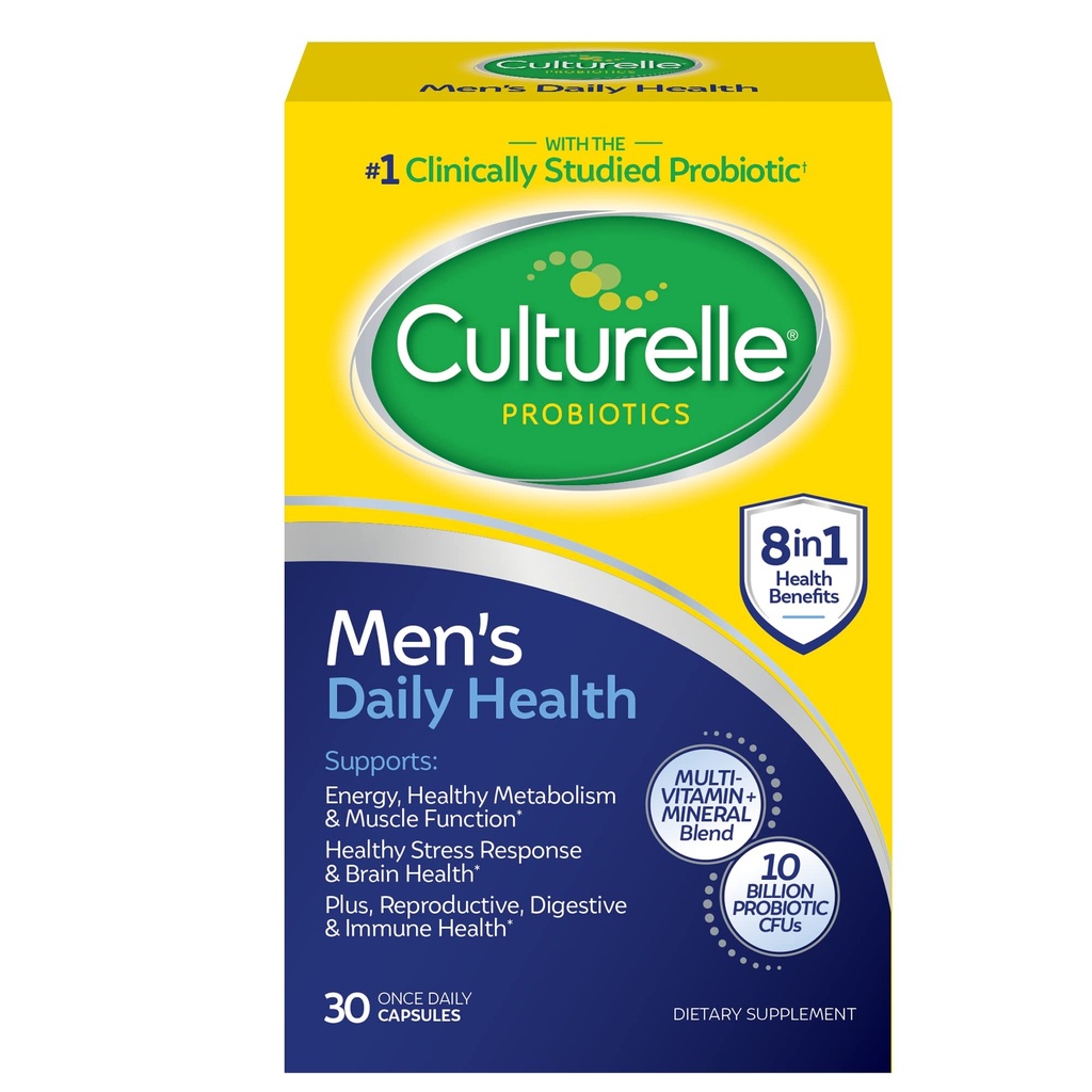 CULTURELLE MENS DAILY HEALTH 8 IN 1 X 30 CAPS