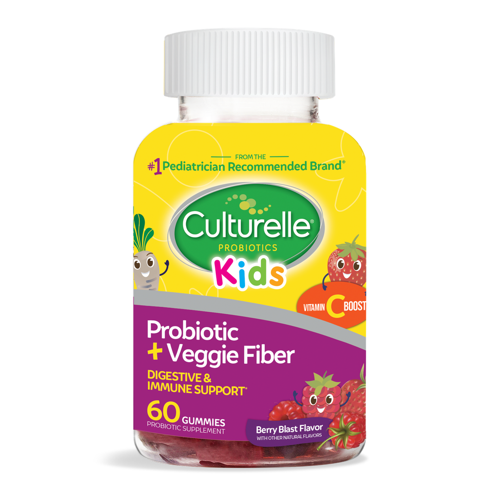 CULTURELLE KIDS PROBIOTIC + VEGGIE FIBER X 60 GUMMIES