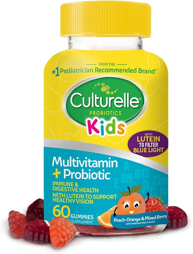 CULTURELLE KIDS MULTIVITAMIN + PROBIOTIC  X 60 GUMMIES