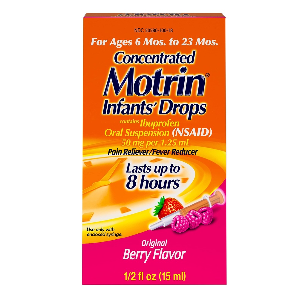 MOTRIN INFANTS DROPS/GOTAS BERRY FLAVOR  15ML