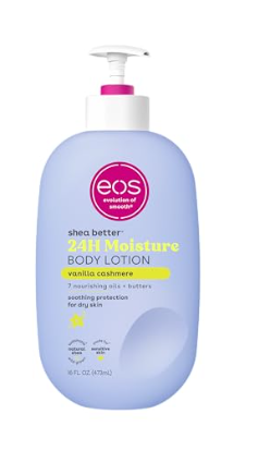 EOS SHEA BETTER 24H MOISTURE BODY LOTION VANILLA CASHMERE 473ML