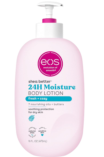 EOS SHEA BETTER 24H MOISTURE BODY LOTION FRESH + COZY 473ML