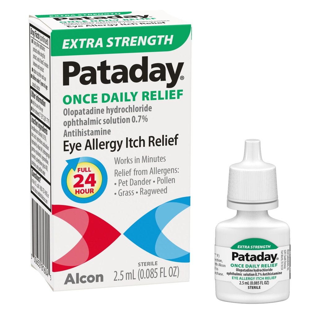 PATADAY EXTRA STRENGTH 0.7% ONCE DAILY RELIEF 2.5ML