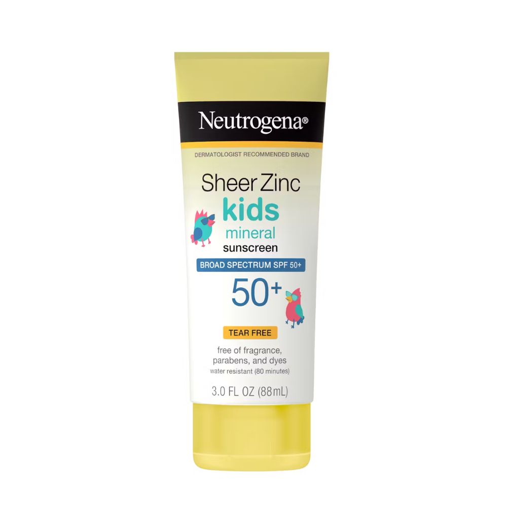 NEUTROGENA SHEER ZINC KIDS BROAD SPECTRUM SPF 50+ 88ML