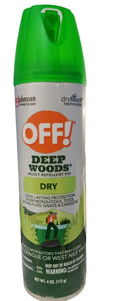 OFF DEEP WOODS DRY SPRAY 113G
