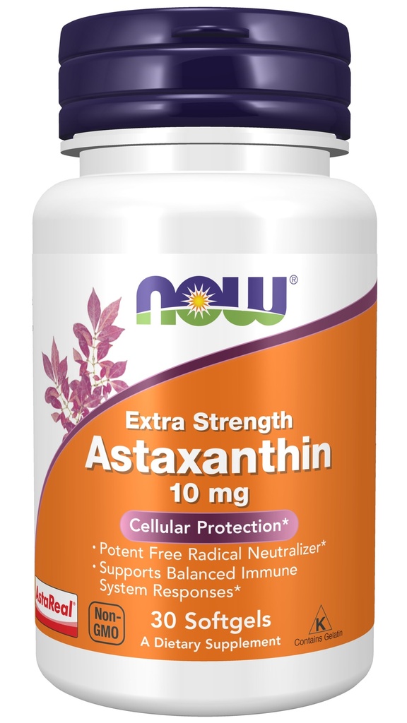 ASTAXANTHIN 10MG X 30CAPS NOW