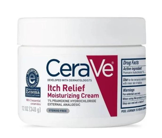 CERAVE ITCH RELIEF MOISTURIZING CREAM 340G