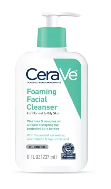 CERAVE FOAMING FACIAL CLEANSER 237ML