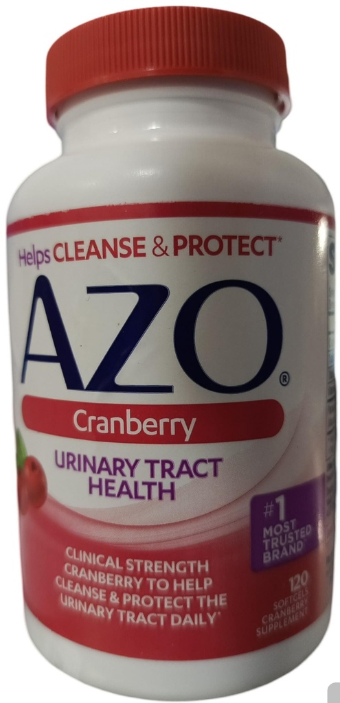 AZO CRANBERRY URINARY TRACT HEALTH X 120 CAPS