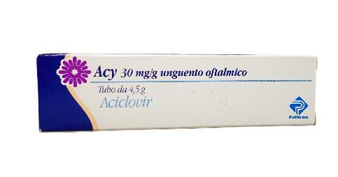 ACY 30mg UNGUENTO OFTÁLMICA 4,5G POLIFARMA