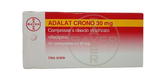 ADALAT CRONO 30mg x 14 COMPRIMIDOS BAYER