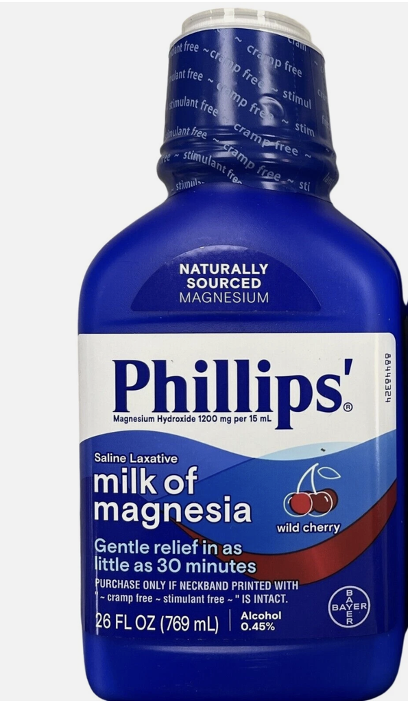 LECHE MAGNESIA PHILLIPS WILD CHERRY SUSP 769ML