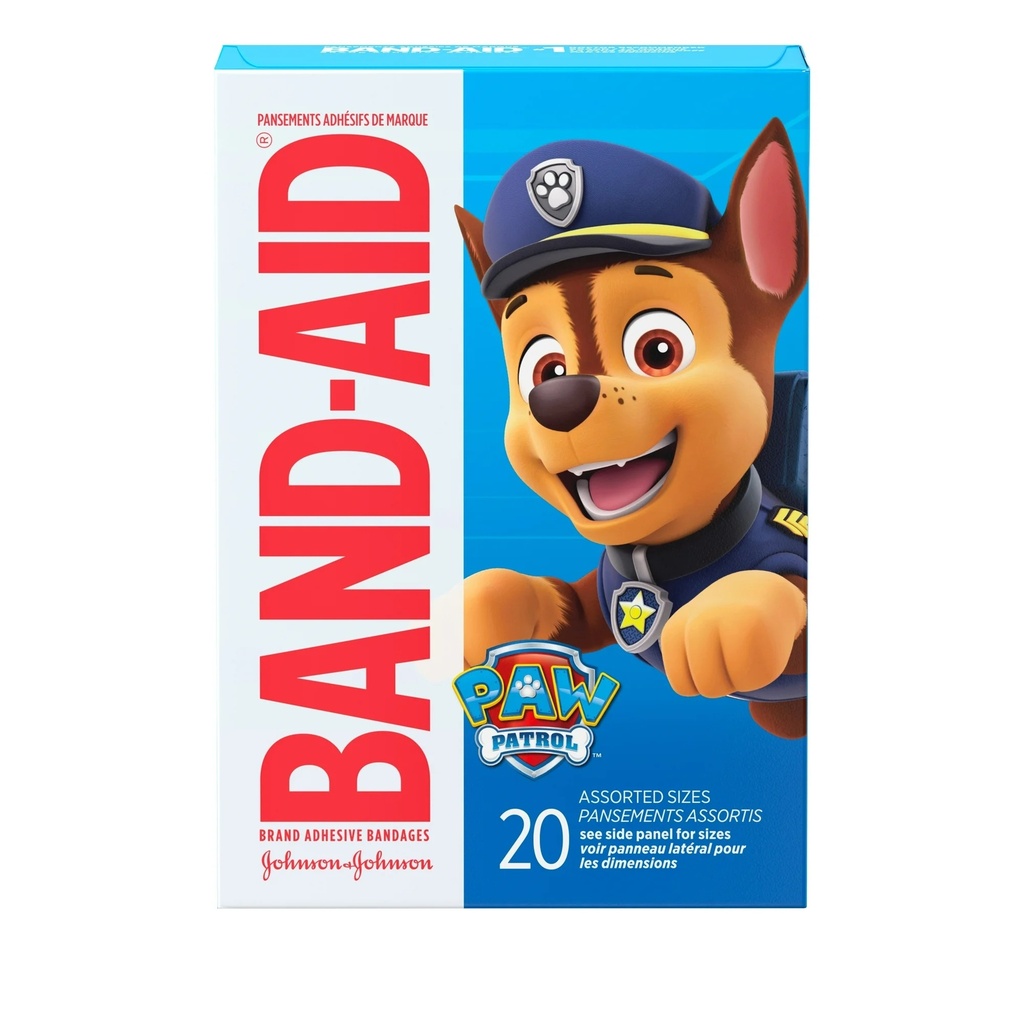BAND-AID INFANTIL X 20 UND SURTIDOS