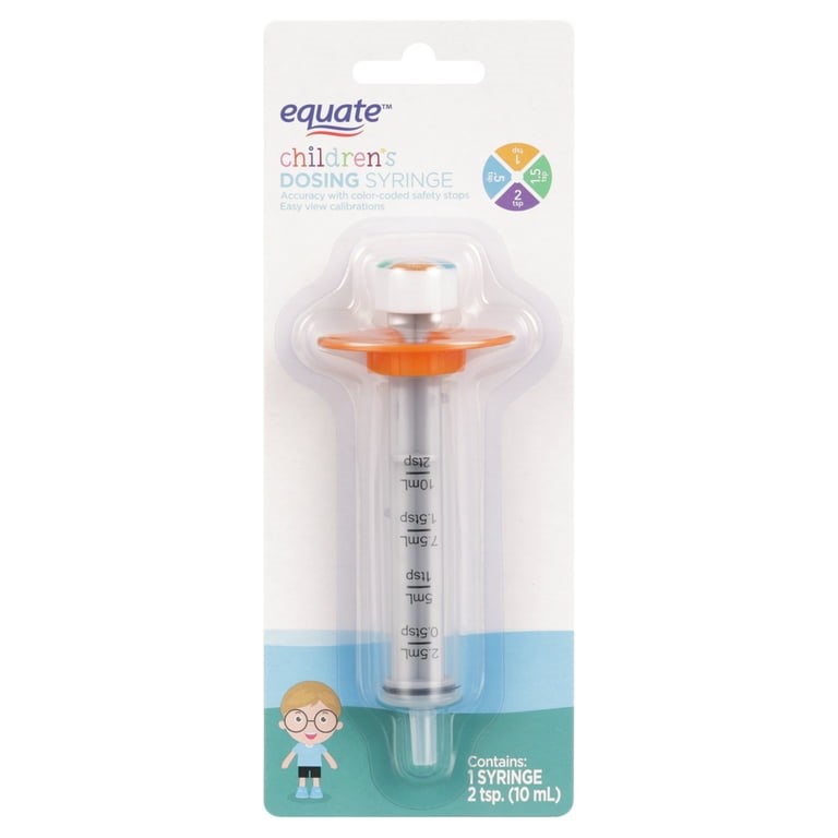JERINGA  DOSIFICADORA CHILDRENS EQUATE 10 ML