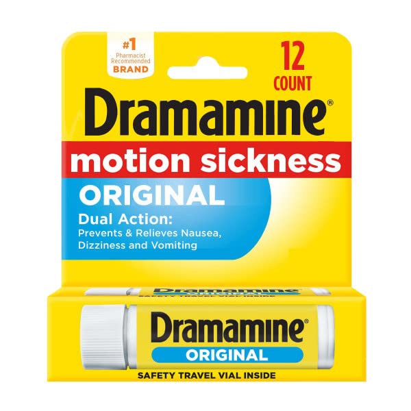 DRAMAMINE MOTION SICKNES ORIGINAL X 12 TABLETS