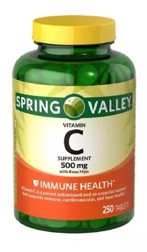 VITAMINA C 500MG 250TAB SPRING VALLEY
