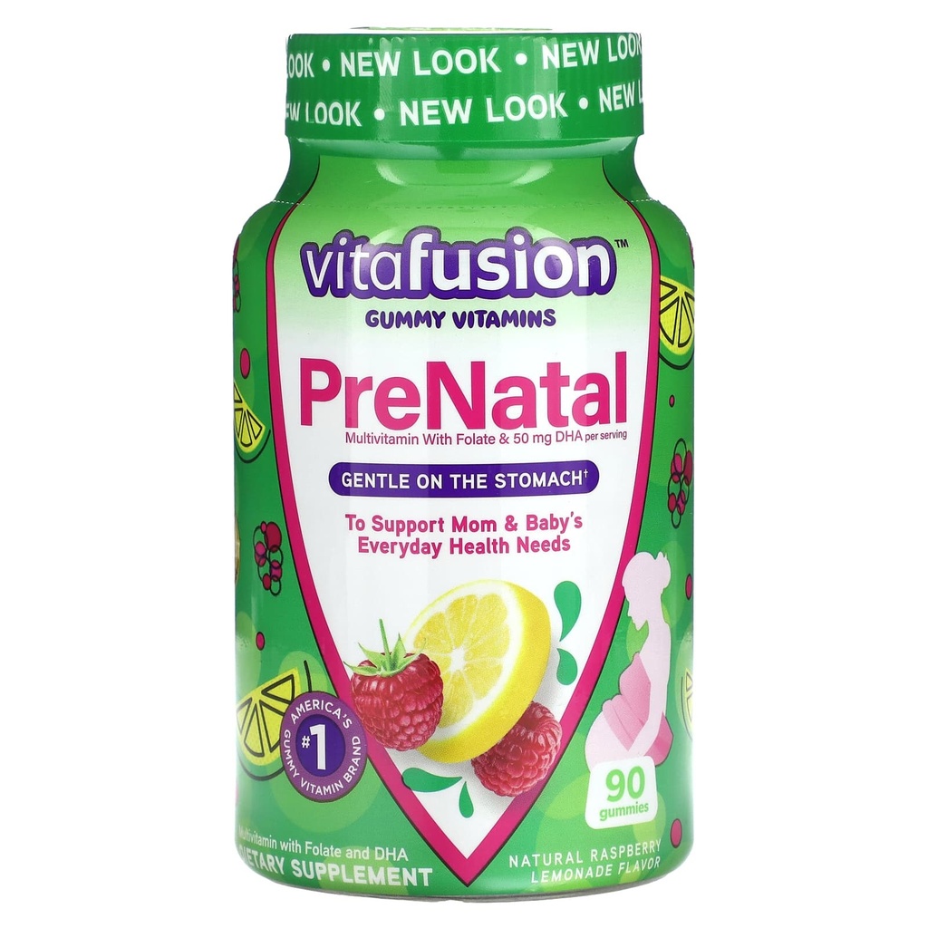 PRENATAL 90 GUMMIES VITAFUSION