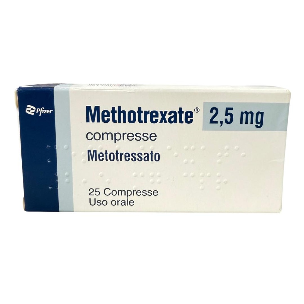 METOTREXATO 2,5MG X 25COMP PFIZER