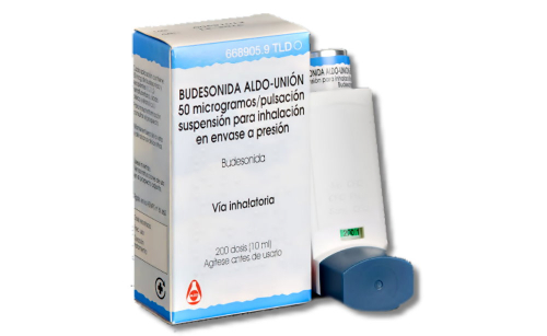BUDESONIDA AEROSOL 50 MCG 200 DOSIS ALDO